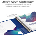 Samsill Durable View Binders, Assorted, 8 1/2" Width x 11" Length, 4 / Pack, SAMMP46439