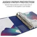 Samsill Durable View Binders, Assorted, 8 1/2" Width x 11" Length, 4 / Pack, SAMMP46469