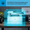 HP LaserJet Pro 4101fdw Wireless Laser Multifunction Printer - Monochrome - White, HEW2Z619F