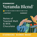 Starbucks K-Cup Veranda Blend Coffee, 4 / Carton, SBK12434950CT