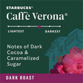 Starbucks K-Cup Caffe Verona Coffee, 4 / Carton, SBK12434951CT