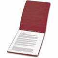 ACCO Presstex Letter Report Cover with Fastener, Brick Red, ACC17048
