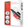 Fellowes Business Card Glossy Laminating Pouches, Clear, 100 / Pack, FEL52031