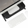 Mind Reader Monitor Stands, Black, 2 / Pack, EMS2METMONSTBLK