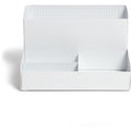 U Modern Perforated Metal Storage Cup, White, UBR5717U0106