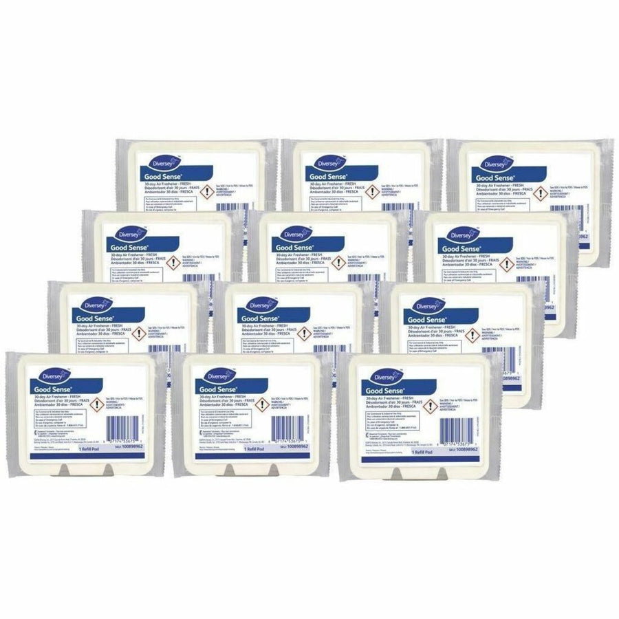 Diversey GoodSense 30Day Air Freshener Refills, Opaque, Odor Neutralizer, 12 / Carton, DVO100898962