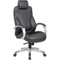 Norstar Office Boss Hinged Arm Executive Chair, BOPB8871BK