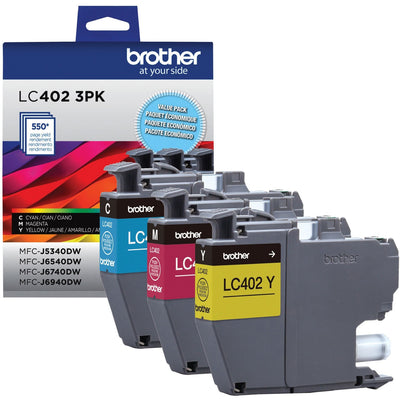 Brother Original Standard Yield Inkjet Ink Cartridge - Cyan, Magenta, Yellow - 1 Pack — view 1