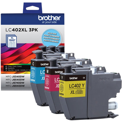 Brother Original High Yield Inkjet Ink Cartridge - Cyan, Magenta, Yellow - 1 Pack — view 1