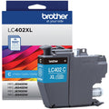 Brother LC402XLCS Original High Yield Inkjet Ink Cartridge - Cyan -, BRTLC402XLCS