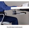 Kantek Clamp Mount for Keyboard - Black, KTKKT175