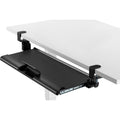 Kantek Clamp Mount for Keyboard - Black, KTKKT175