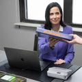 Brother P-touch P-touch Connected Label Maker with Case PTD410VP, Gray, BRTPTD410VP