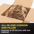 3M Scotch Cushion Lock Protective Wrap, Brown, 1 Roll, MMMPCW1230