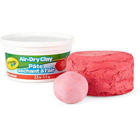 Crayola Air-Dry Clay, Red, CYO575138