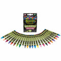 Crayola Bold & Bright Construction Paper Crayons, 24 Count, Assorted, 24 / Pack, CYO523463