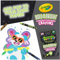 Crayola Bold & Bright Construction Paper Crayons, 24 Count, Assorted, 24 / Pack, CYO523463