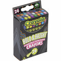 Crayola Bold & Bright Construction Paper Crayons, 24 Count, Assorted, 24 / Pack, CYO523463