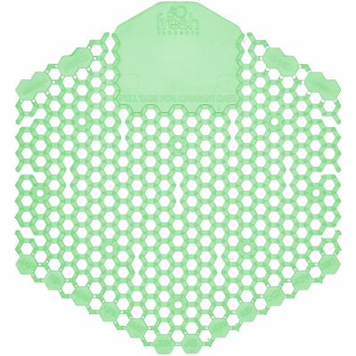 Fresh Wave 3D Urinal Screen, Green, 10 / Box, FRS3WDS60CME
