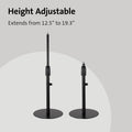 Kensington Computer A1010 Telescoping Desk Stand, Black, KMW87651