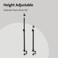 Kensington Computer A1000 Clamp Mount for Microphone, Webcam, Lighting System, Telescope, Boom Arm - Black, KMW87654