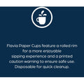 Lavazza Flavia 10 oz Hot Beverage Paper Cups, Blue, 1000 / Carton, LAV25200018