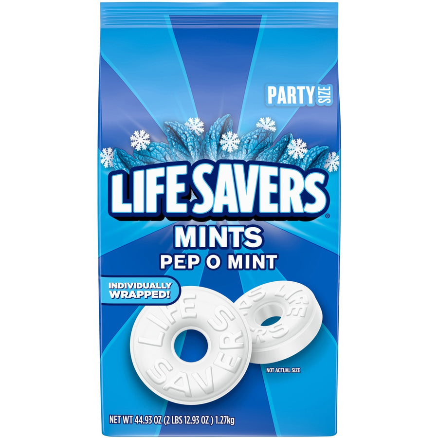 Life Savers Pep O Mint Hard Candy, Individually Wrapped, MRS29056