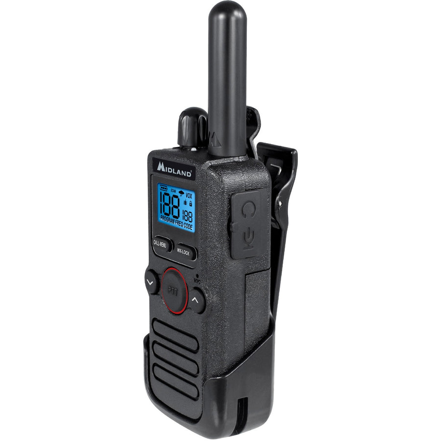 Midland Biztalk BR180 Compact Business Radio, Gray, NOAA Weather Radio, MROBR180