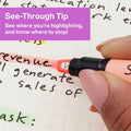 Newell Sharpie Clear View Highlighter, 12 / Pack, SAN2149296