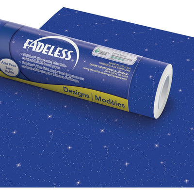 Dixon Ticonderoga Fadeless Bulletin Board Paper Rolls, Night Sky, 1 Roll, PACP0056225