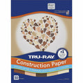 Dixon Ticonderoga Tru-Ray Construction Paper, Assorted, 50 / Pack, PACP102949