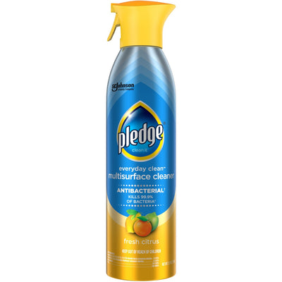 S. C. Johnson & Son Pledge Everyday Clean Antibacterial Multisurface Cleaner, Blue, SJN336276