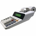 Sharp 12 Digit Thermal Printing Calculator, White, SHRELT3301