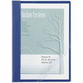 ACCO Letter Report Cover with Fastener, Blue, 8 1/2" Width x 11" Length, 10 / Pack, ACC26102