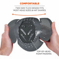 Tenacious Holdings Ergodyne Universal Bump Cap Insert with Venting, Charcoal, EGO23481