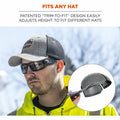 Tenacious Holdings Ergodyne Universal Bump Cap Insert with Venting, Charcoal, EGO23481