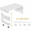 Amax Bostitch Konnect Adjustable Monitor Stand, White, BOSKTSTANDWHT