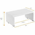 Amax Bostitch Konnect Adjustable Monitor Stand, White, BOSKTSTANDWHT