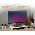 Amax Bostitch Konnect Adjustable Monitor Stand, White, BOSKTSTANDWHT