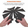 Tenacious Holdings Ergodyne Skullerz 8944 Universal Bump Cap Insert, Black, EGO23410