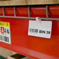 C-Line Wire Shelf Tags, White, 10 / Pack, CLI87411