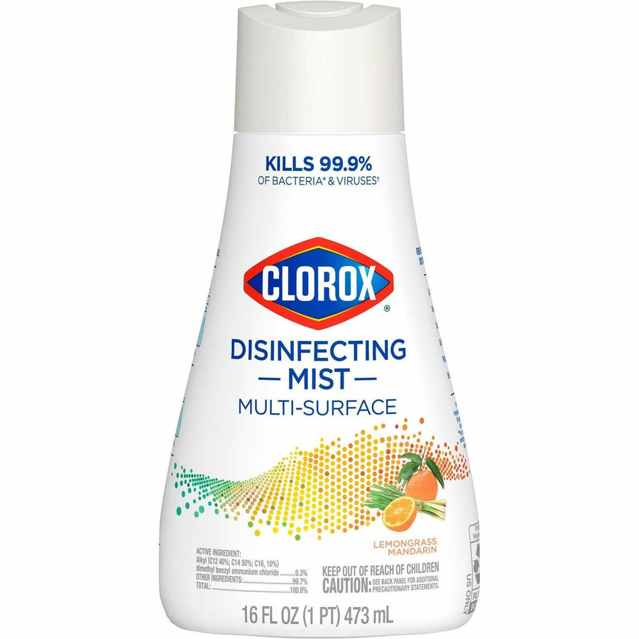 Clorox Disinfecting, Sanitizing & Antibacterial Mist Refill, White, Bleach-free, CLO60155