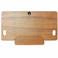 Rocelco DADR-46 46" Adjustable Desk Riser with EVR, Teak, RCLRDADRT46