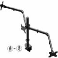 Rocelco RDM3 Desk Mount for LCD Monitor, LED Monitor, Display Stand - Black - Landscape/Portrait, RCLRDM3
