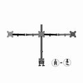 Rocelco RDM3 Desk Mount for LCD Monitor, LED Monitor, Display Stand - Black - Landscape/Portrait, RCLRDM3