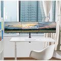 Rocelco RDM3 Desk Mount for LCD Monitor, LED Monitor, Display Stand - Black - Landscape/Portrait, RCLRDM3