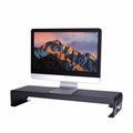 Rocelco Dual Monitor Stand AC-USB, Black, RCLRDMS