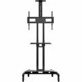 Rocelco VSTC Standard TV Cart, Black, RCLRVSTC