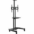 Rocelco VSTC Standard TV Cart, Black, RCLRVSTC