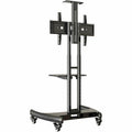 Rocelco VSTC Standard TV Cart, Black, RCLRVSTC